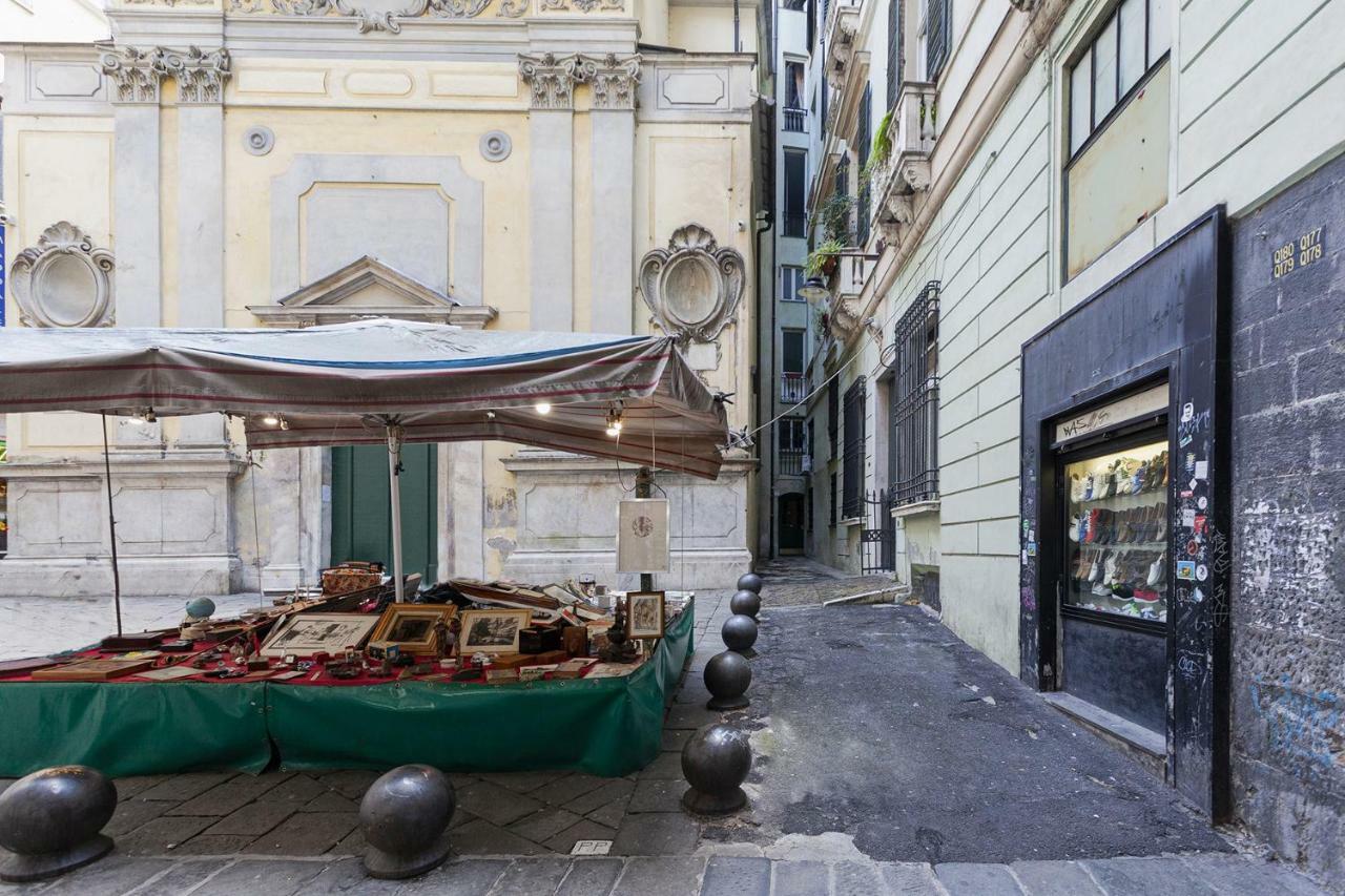 Wood And Stone Apartment In The Historical Center Genoa Luaran gambar